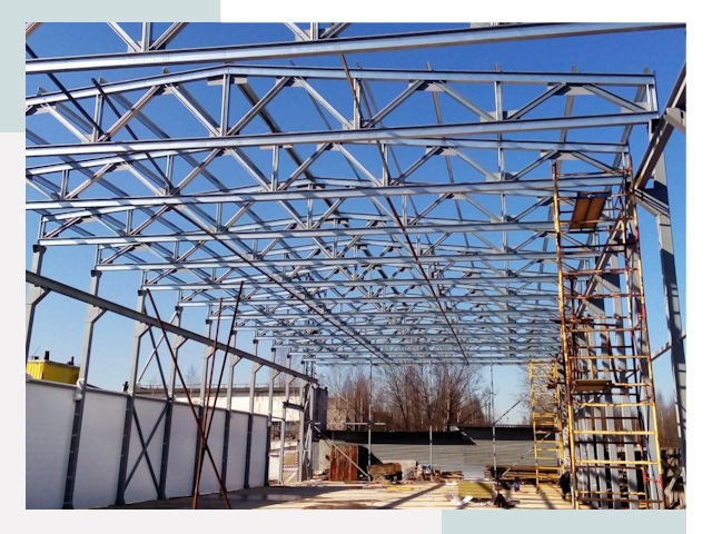 Строительство цехов в Ханты-Мансийск от 613 руб. под ключ