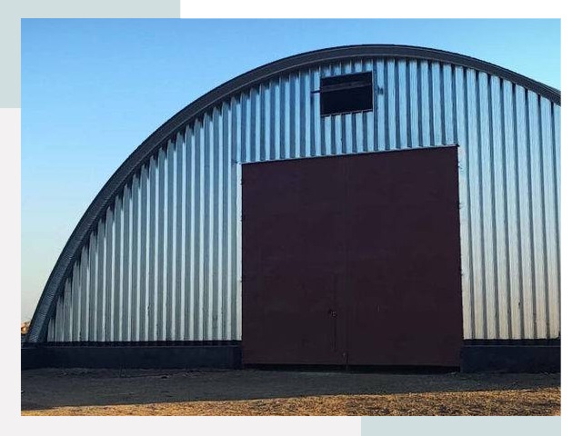 Бескаркасные ангары в Ханты-Мансийске
