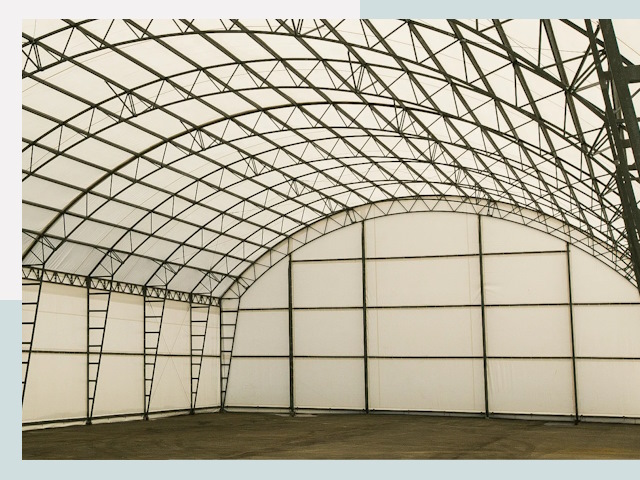 Арочные ангары от 613 руб. в Ханты-Мансийск и Тюменская область