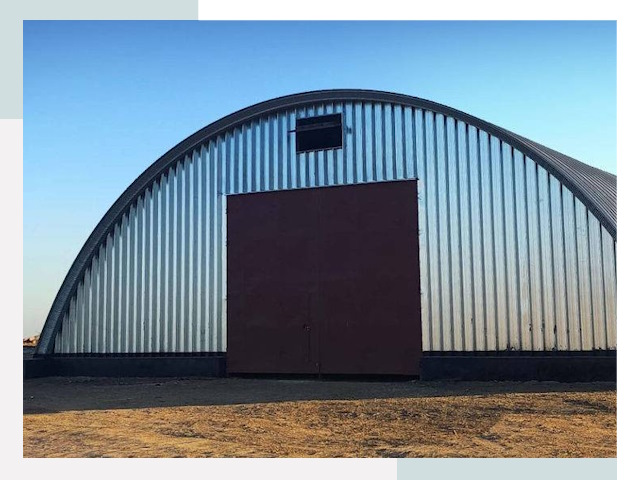Арочные ангары в Ханты-Мансийске