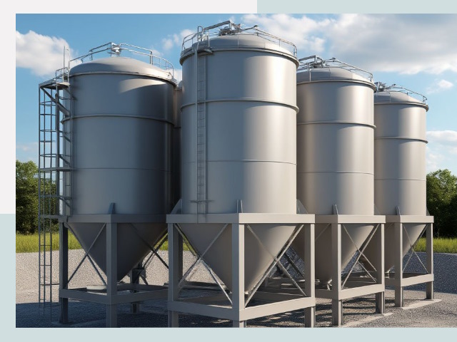 Металлические силосы от СтальСтрой-Хнт по цене 613 руб.