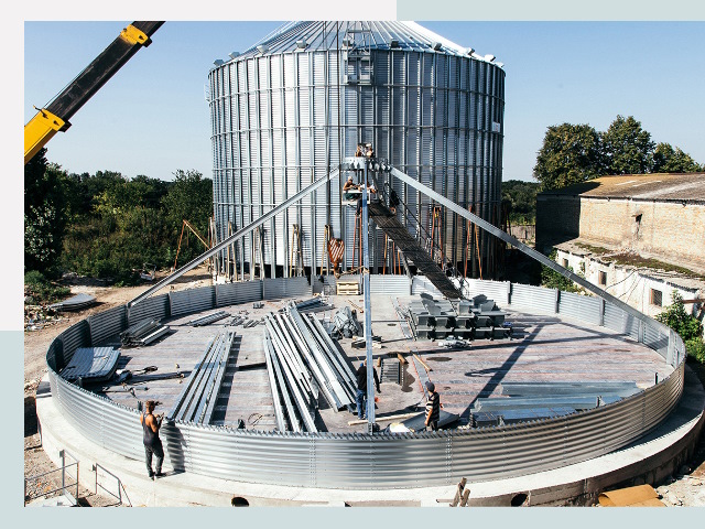 Силосы для зерна в Ханты-Мансийск от 613 руб. - Надёжное хранение