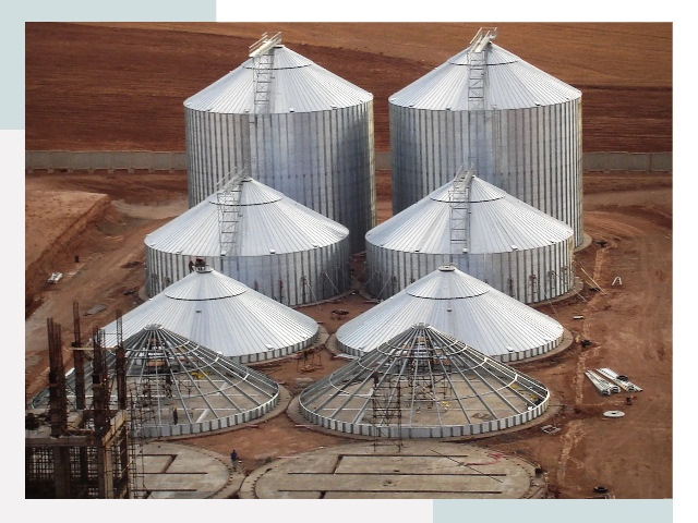 Строительство зерновых силосов в Ханты-Мансийске