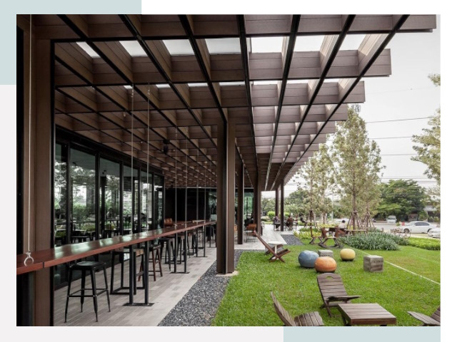 Летние веранды для кафе в Ханты-Мансийске