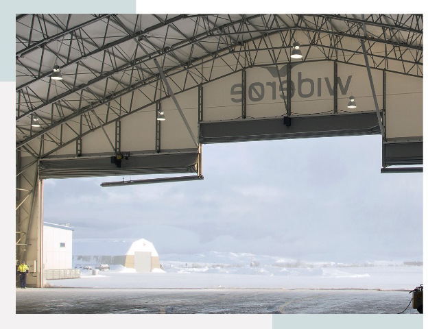 Ворота для ангаров в Ханты-Мансийске