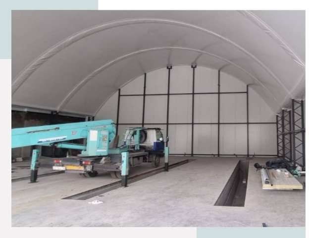 Внутреннее оснащение ангаров в Ханты-Мансийске