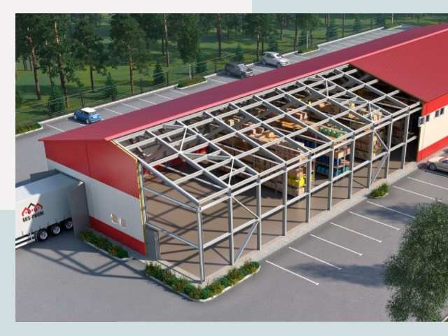 Проектирование ангаров в Ханты-Мансийске от 613 руб.